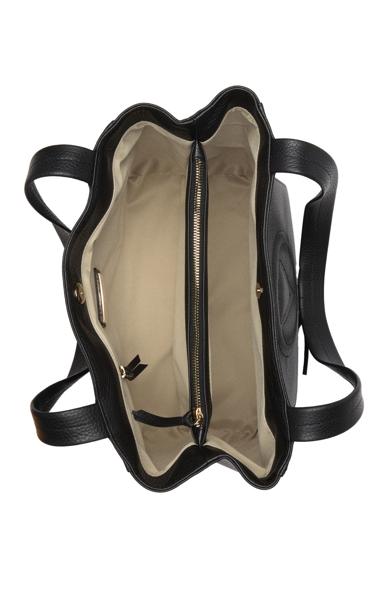 VALENTINO BY MARIO VALENTINO Estelle Dollaro Leather Tote Bag, Alternate, color, 