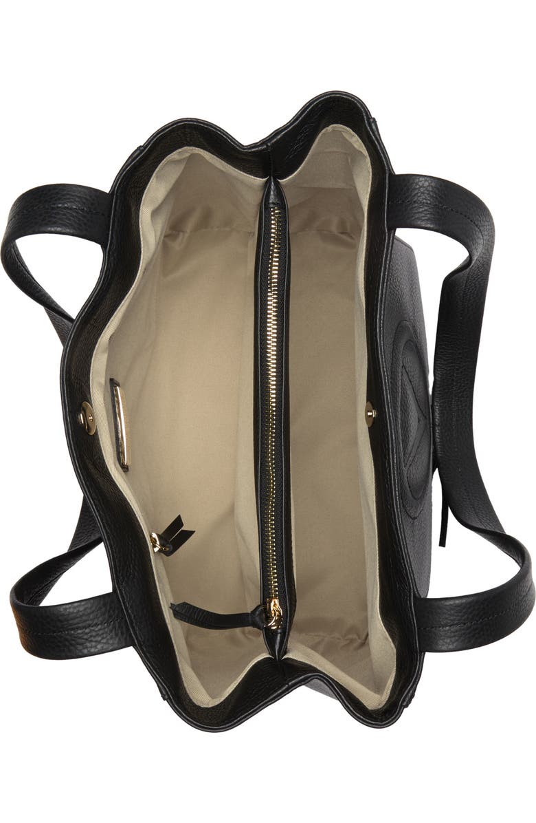 VALENTINO BY MARIO VALENTINO Estelle Dollaro Leather Tote Bag, Alternate, color,