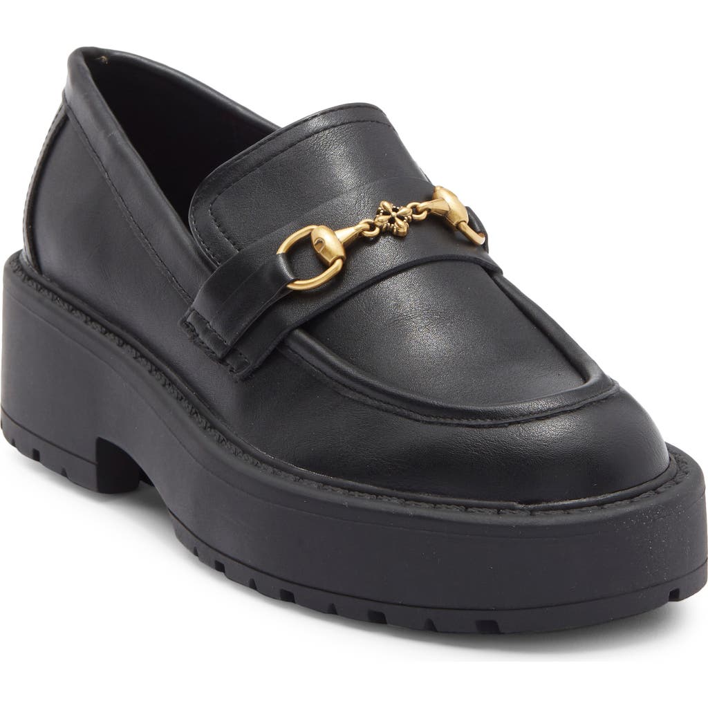 Steve Madden Marleigh Bit Loafer In Black