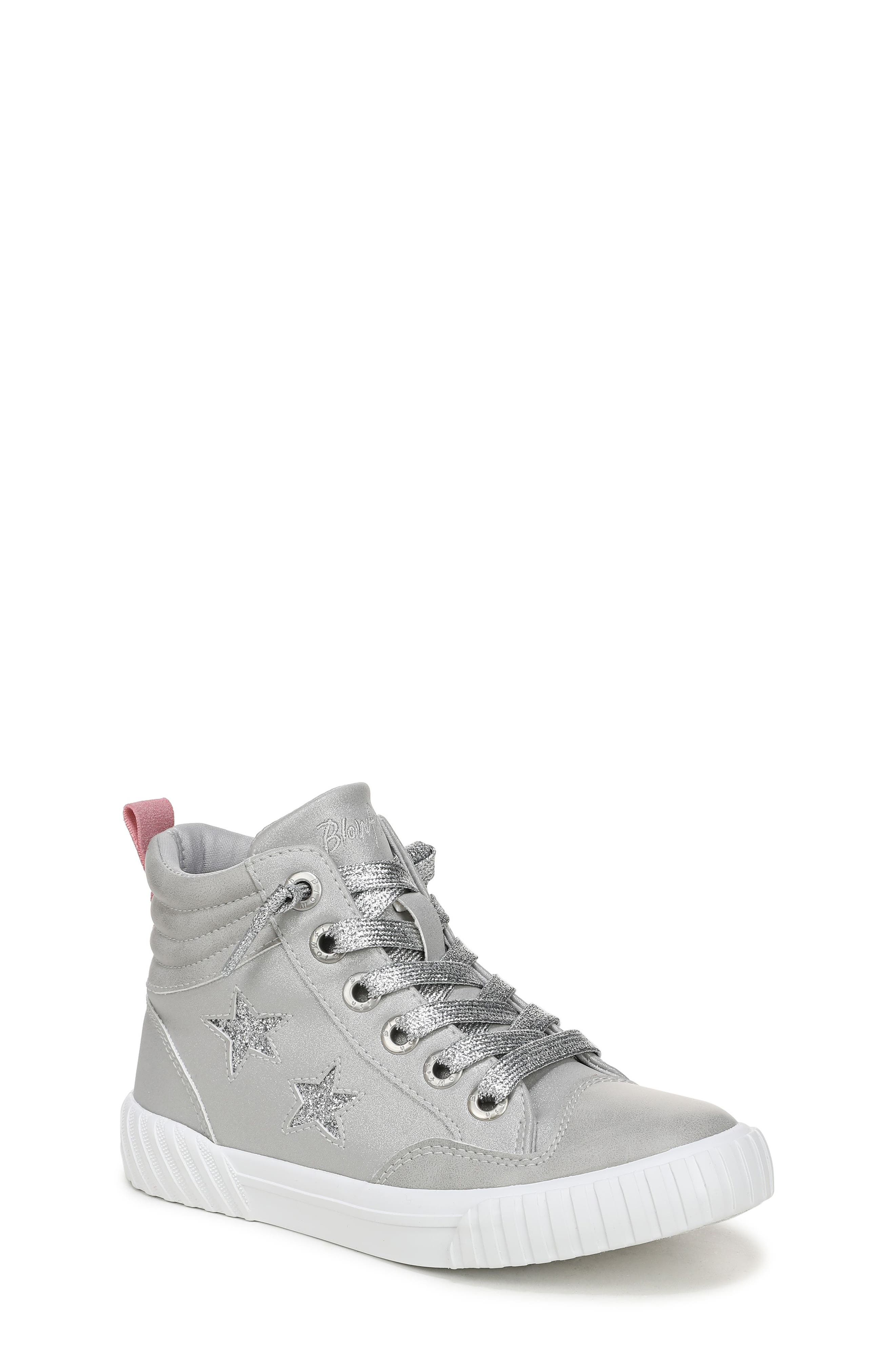 Blowfish Malibu Kids' Wanderland Glitter Star High Top Sneaker