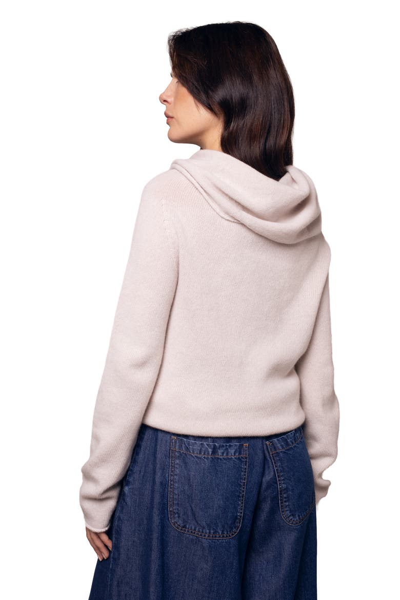 Collared Slouch Jumper, Alternate, color, Swansdown