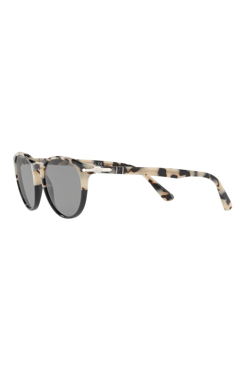 49mm Round Sunglasses, Alternate, color, TORT BLACK