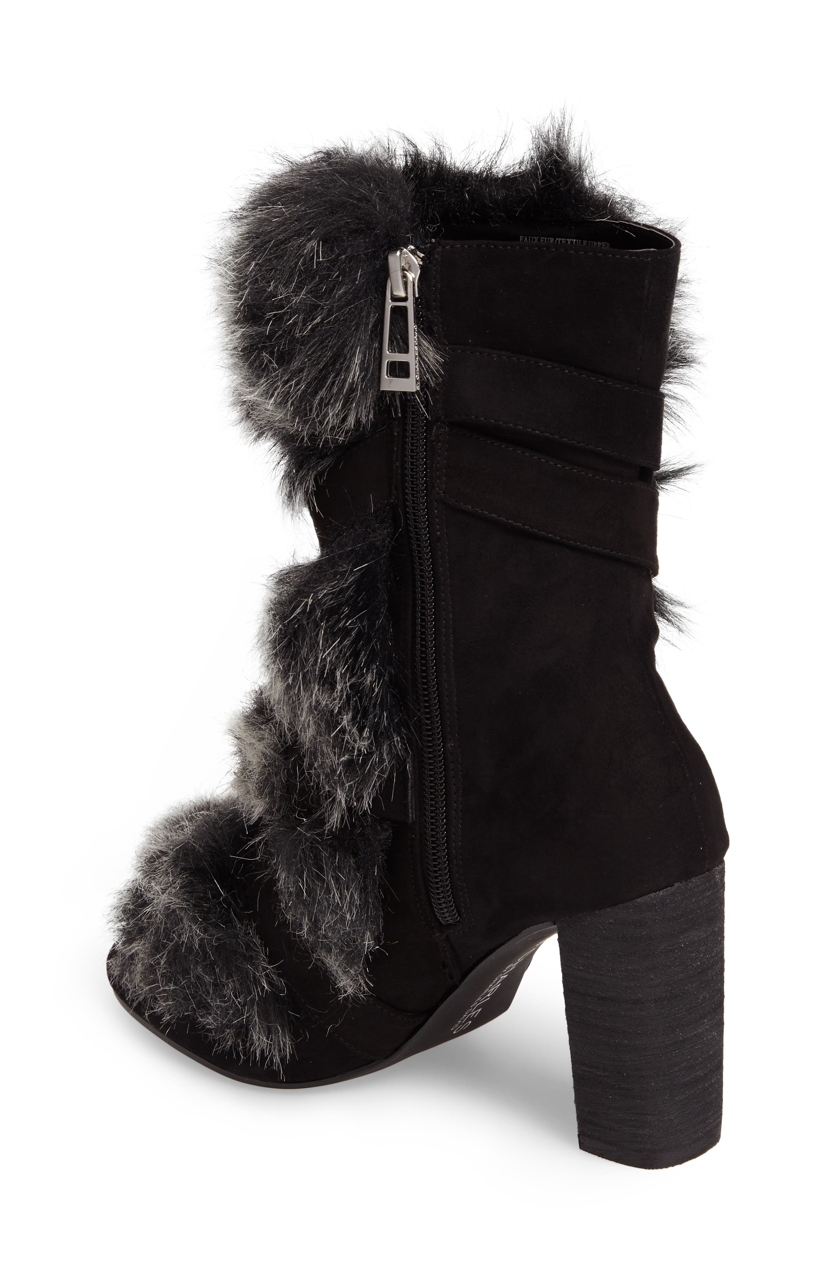 Charles by Charles David Alberta Faux Fur Boot, Alternate, color, 