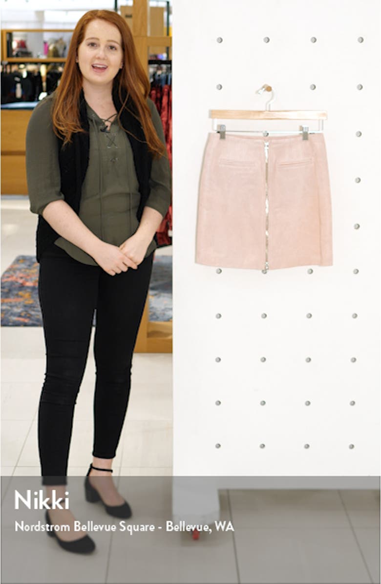 Suede Miniskirt, sales video thumbnail