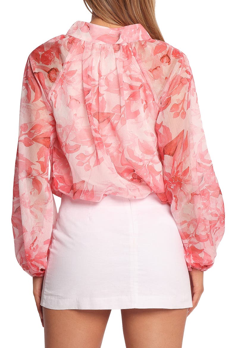 Marni Print Top, Alternate, color, PINK FLORAL