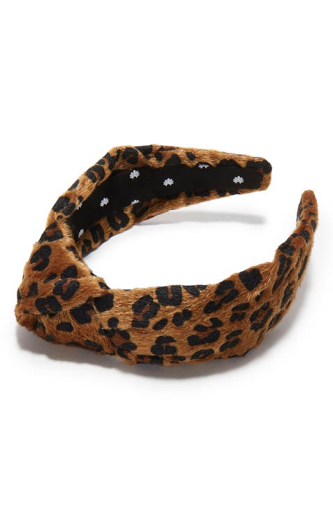 Knotted Faux Calf Hair Headband