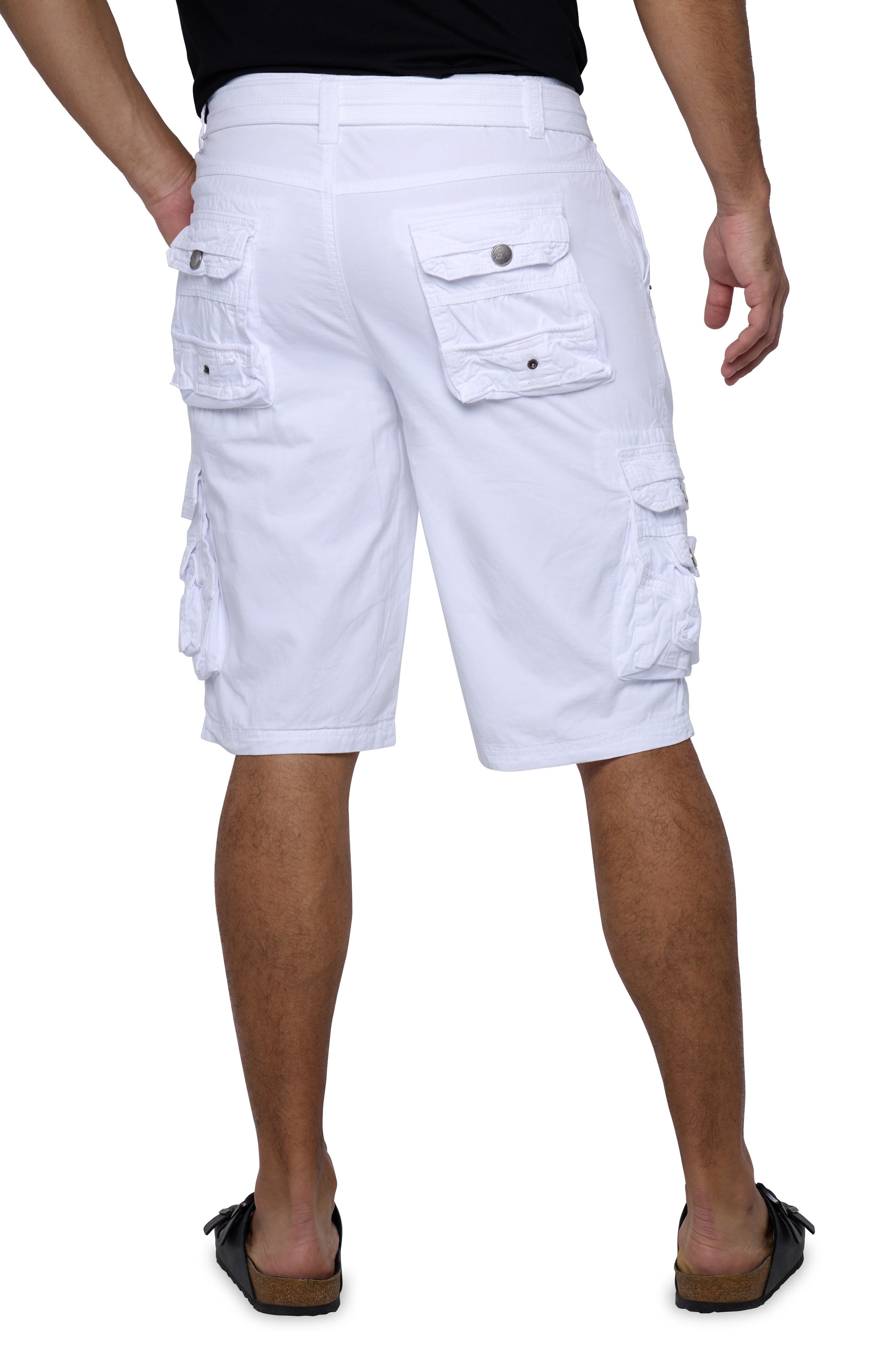 Belted Snap Detail Cargo Pants - image 4