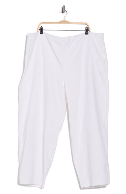 Jersey Ankle Lantern Pants (Plus Size)