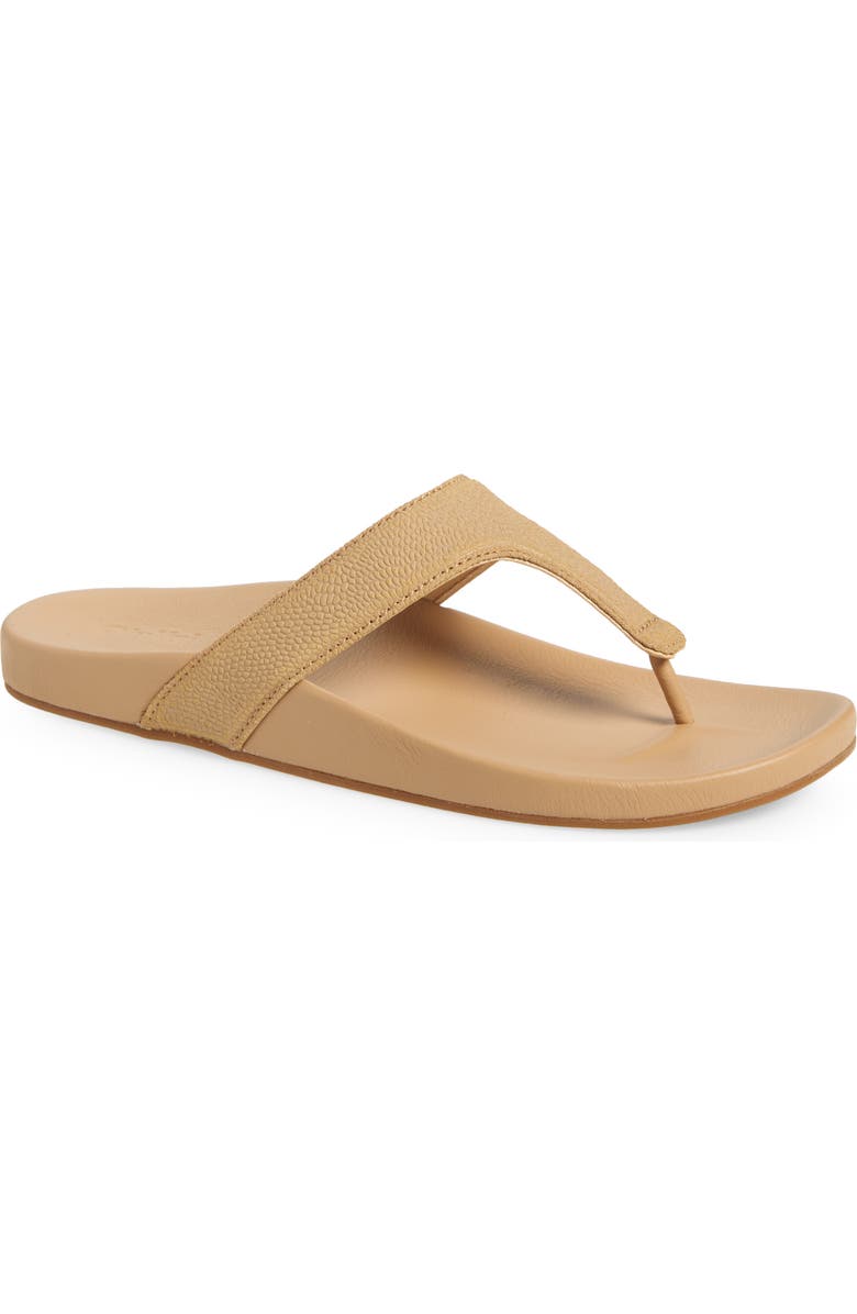 OluKai Kipea Lipi Sandal, Main, color, Warm Sand / Warm Sand
