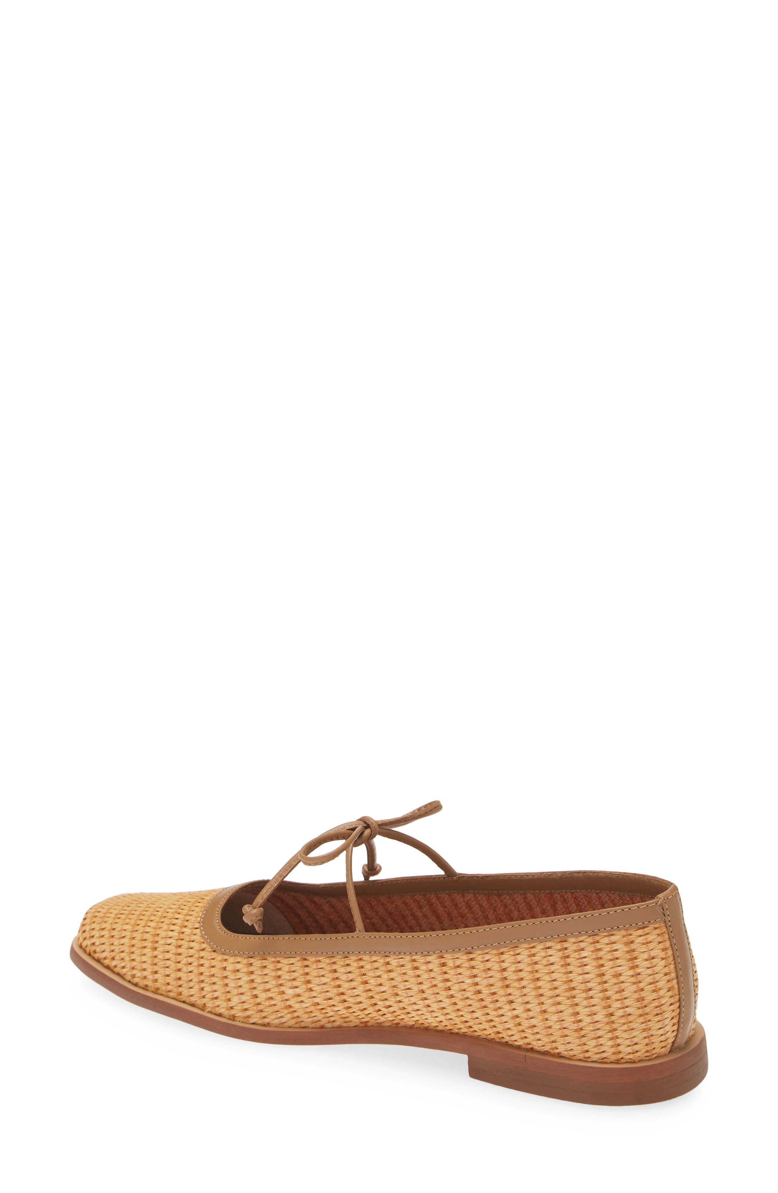 Kaanas Lexie Basket Weave Ballet Flat, Alternate, color, 