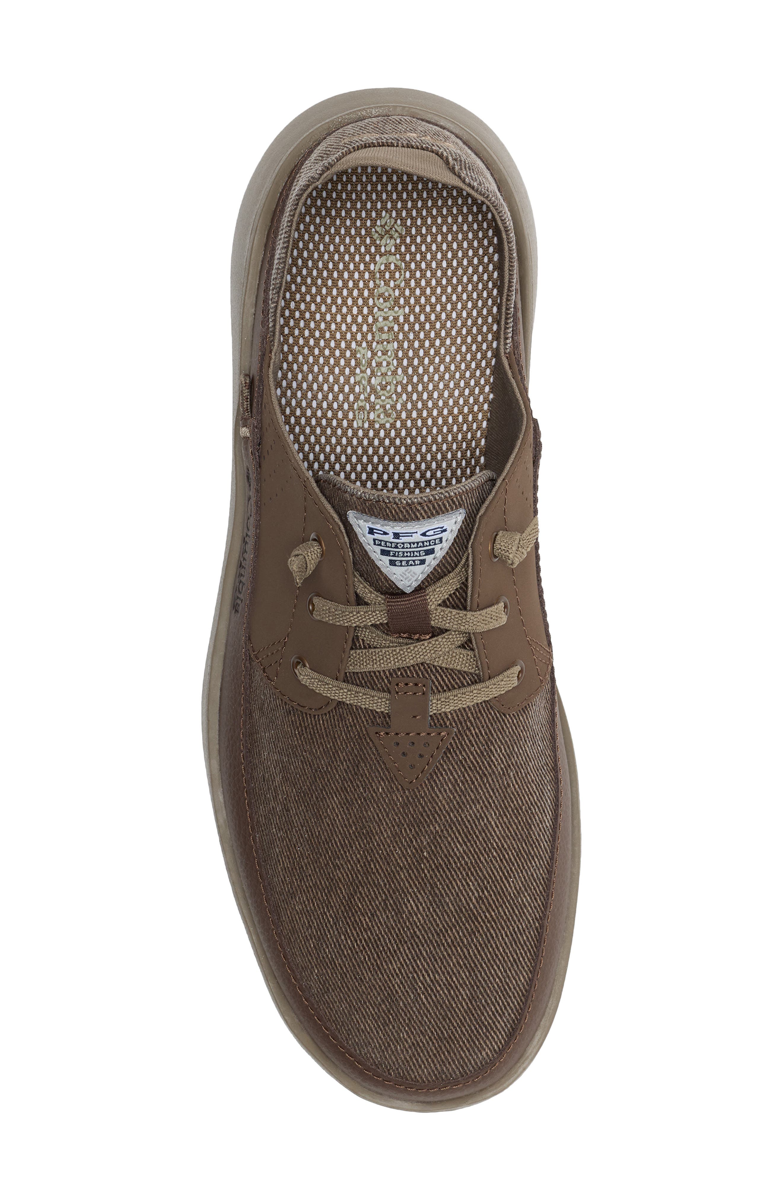 PFG Boatside™ Relaxed Slip-On Sneaker, Alternate, color, ESPRESSO II/ WET SAND