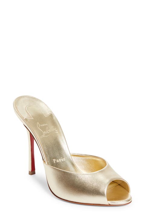 【NONCODE】Siren Mule Stiletto Heel Amazon.com | Lemonade Signature Women's Bow Detail Pointed