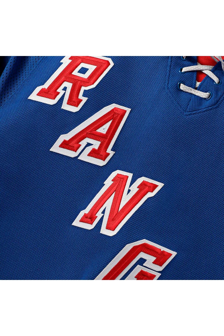 Men's Fanatics Igor Shesterkin Blue New York Rangers Home Premium Jersey, Alternate, color, Blue