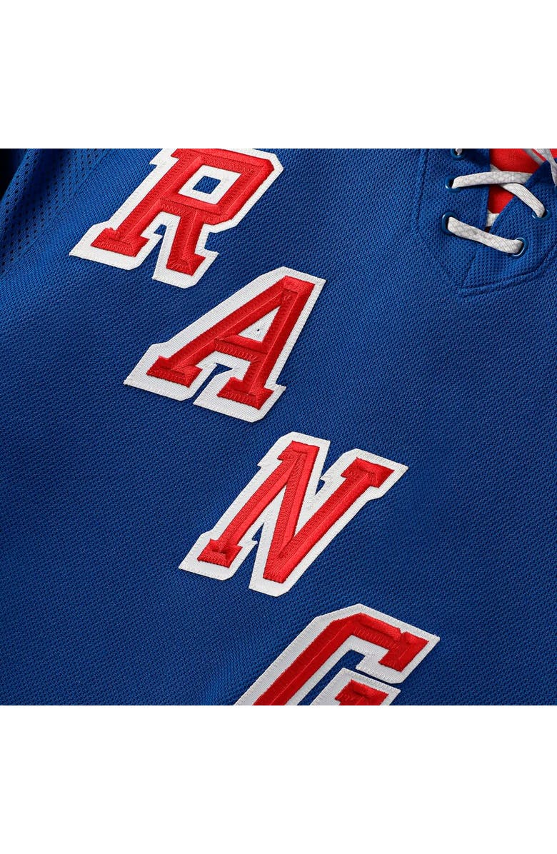 FANATICS Men's Fanatics Igor Shesterkin Blue New York Rangers Home Premium Jersey, Alternate, color,