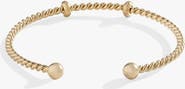 Alex and Ani French Rope Charm Bracelet Cuff