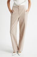 Emporio Armani Chevron Stretch Cotton Blend Jersey Pants
