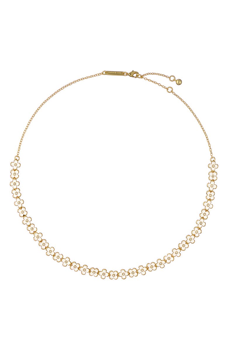 Ted Baker Gabriella Garland Choker Necklace, Main, color, Metallic Gold