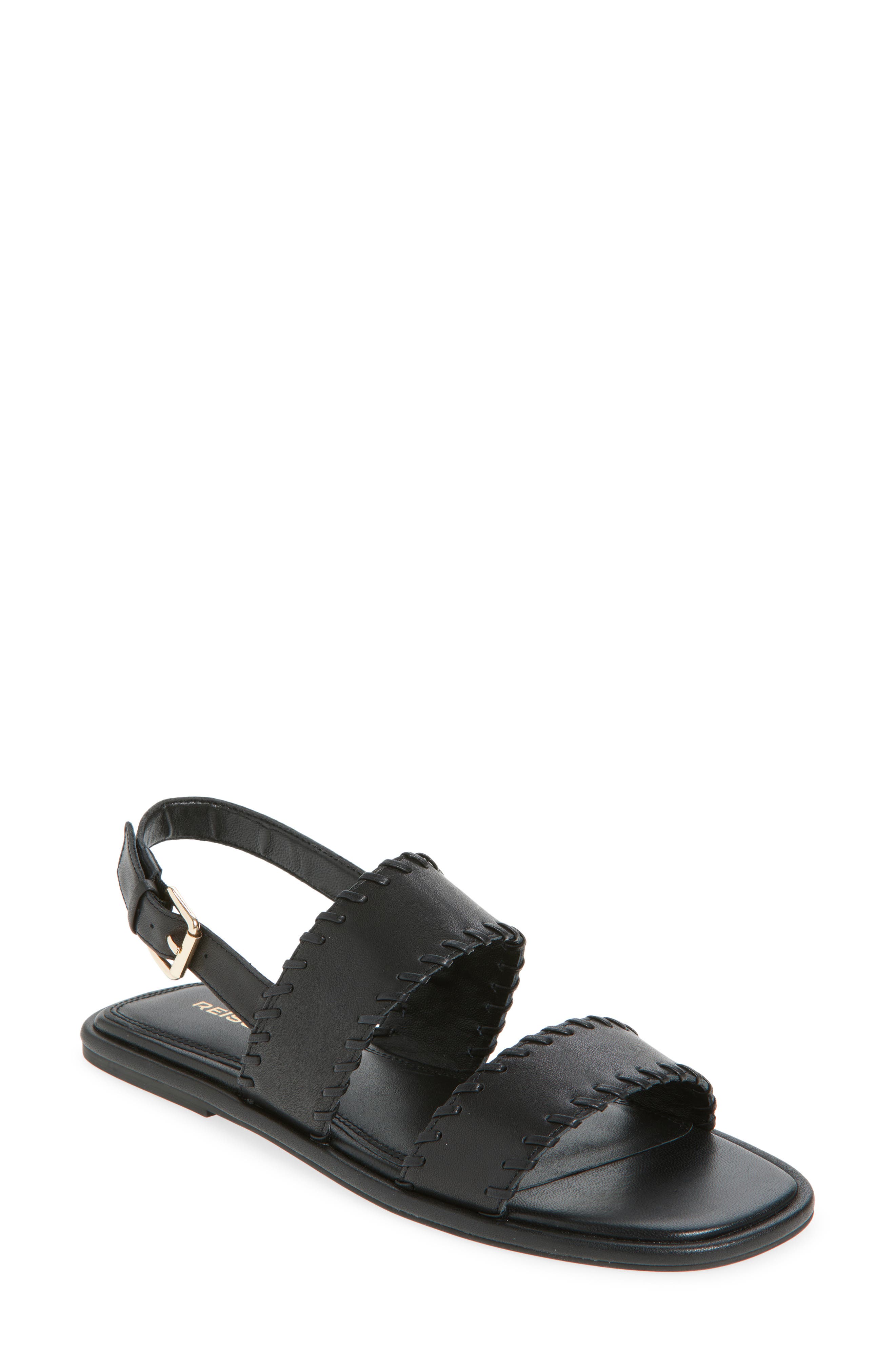 Mila Slingback Sandal, Main, color, BLACK
