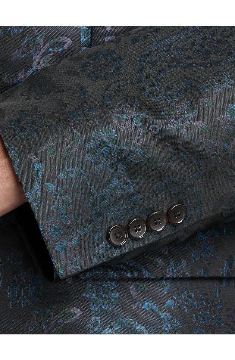 Tallia Big & Tall Floral Sport Coat, Alternate, color, 