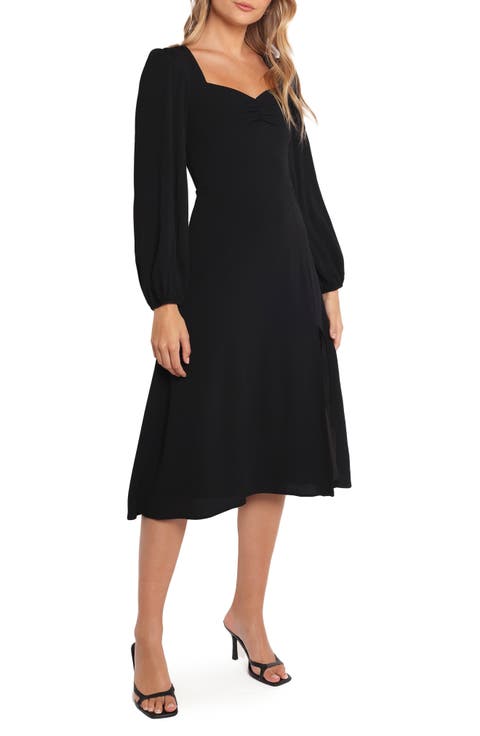 Franklin Long Sleeve Midi Dress
