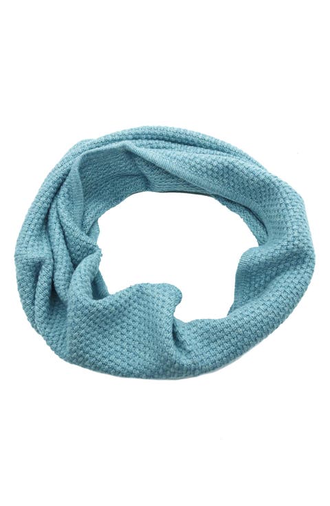 Popcorn Stitch Infinity Scarf