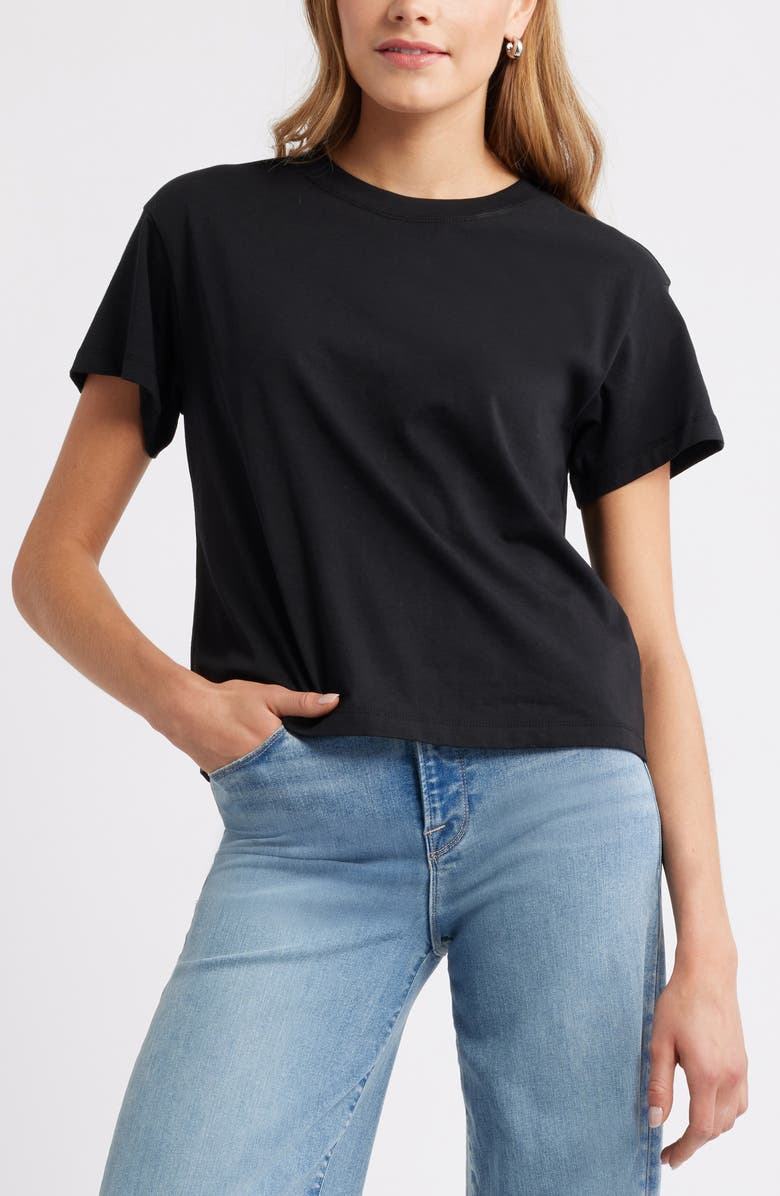 Treasure 
Bond Favorite Cotton T-Shirt, Alternate, color, Black