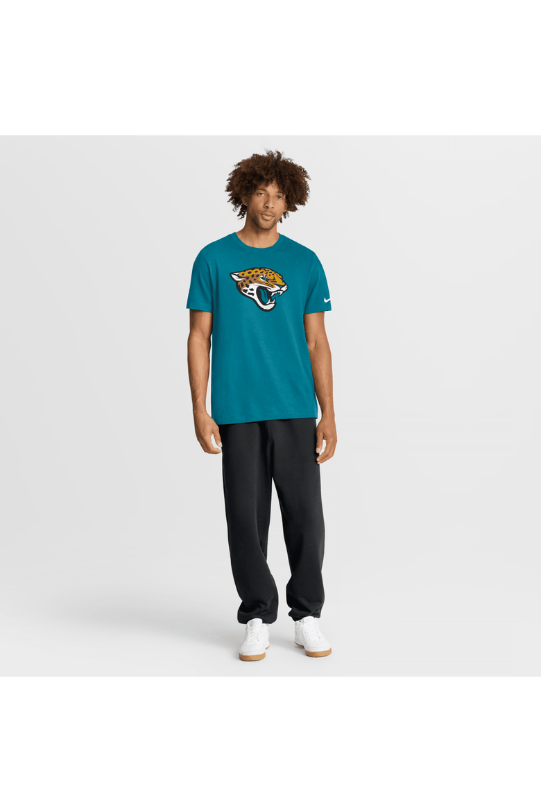 Men's Nike Teal Jacksonville Jaguars Essential Logo T-Shirt, Alternate, color, Teal
