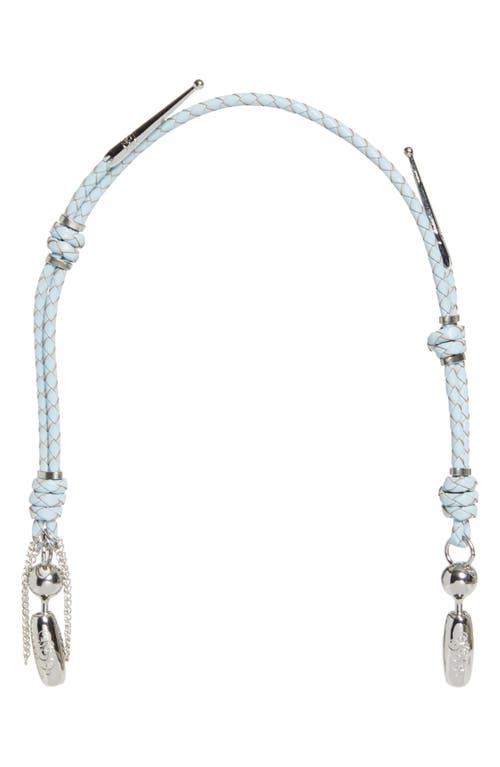 ossa Leather Bolo Wrist Strap for iPhone Case in Cornflower Blue at Nordstrom