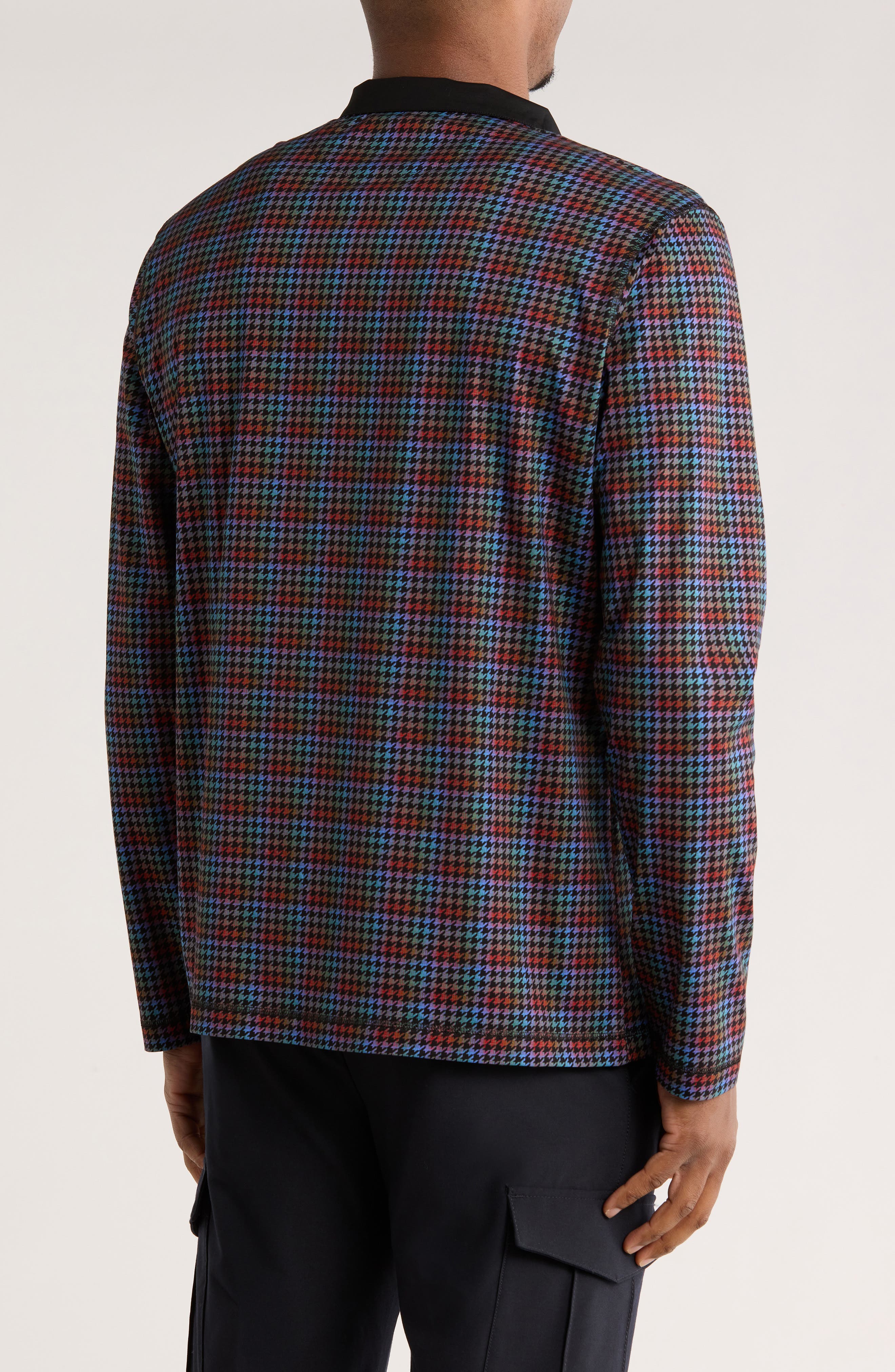 Stretch Cotton Quarter Zip Pullover - image 2