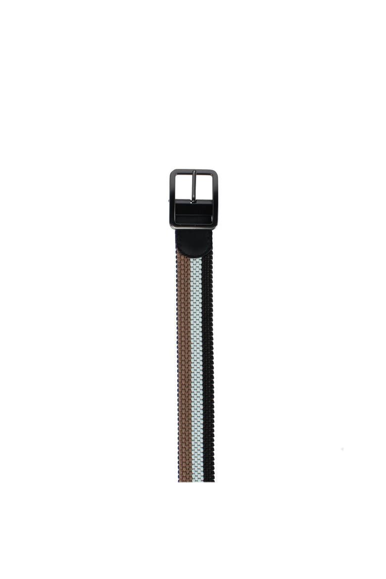 Matias Blue & Kahki Stripe Reversible Braided 35MM Golf Belt, Alternate, color, Blue and Khaki Stripes