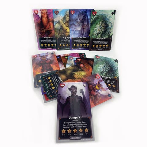 Roll Player Lenticular Cards Expansion for Monsters & Minions Expansion