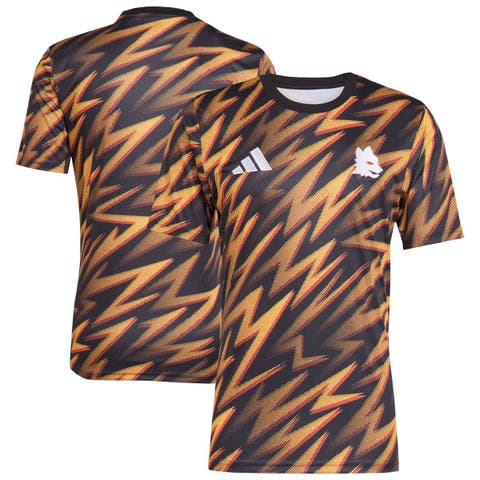 Men's adidas Black AS Roma 2025/26 AEROREADY® Pre-Match Top