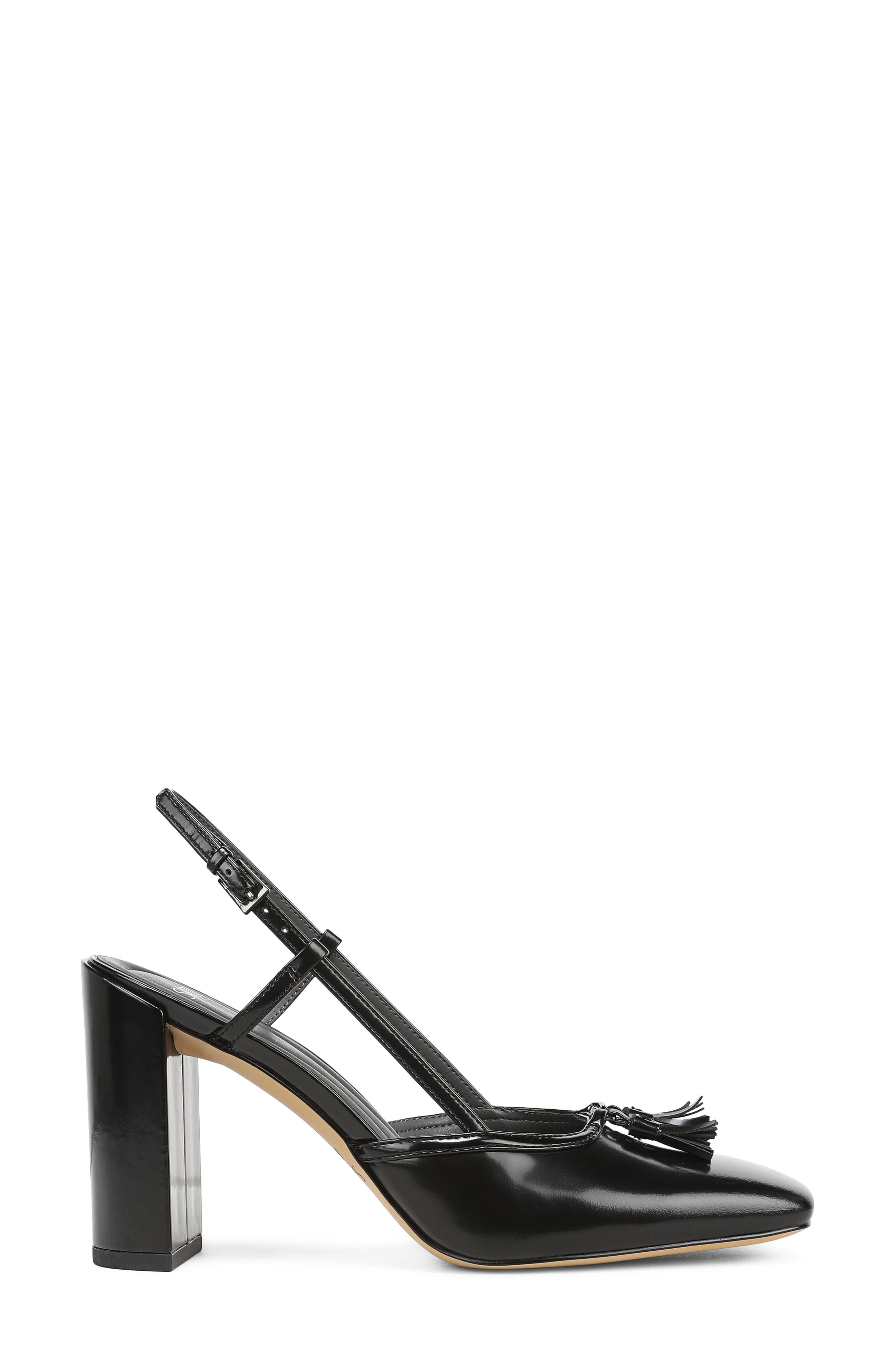 Gaila Slingback Pump, Alternate, color, BLACK CALF LEATHER