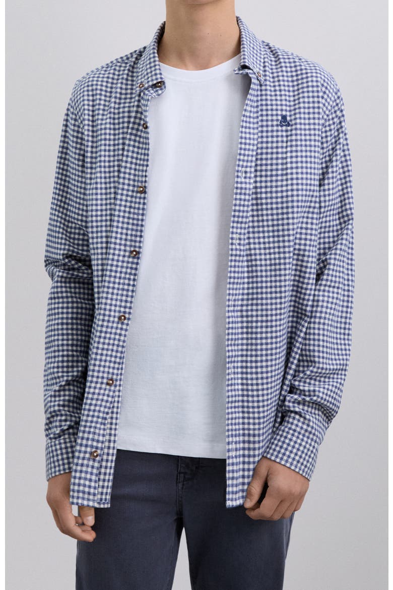 Bd Checks Shirt Kids, Alternate, color, Bluecheck