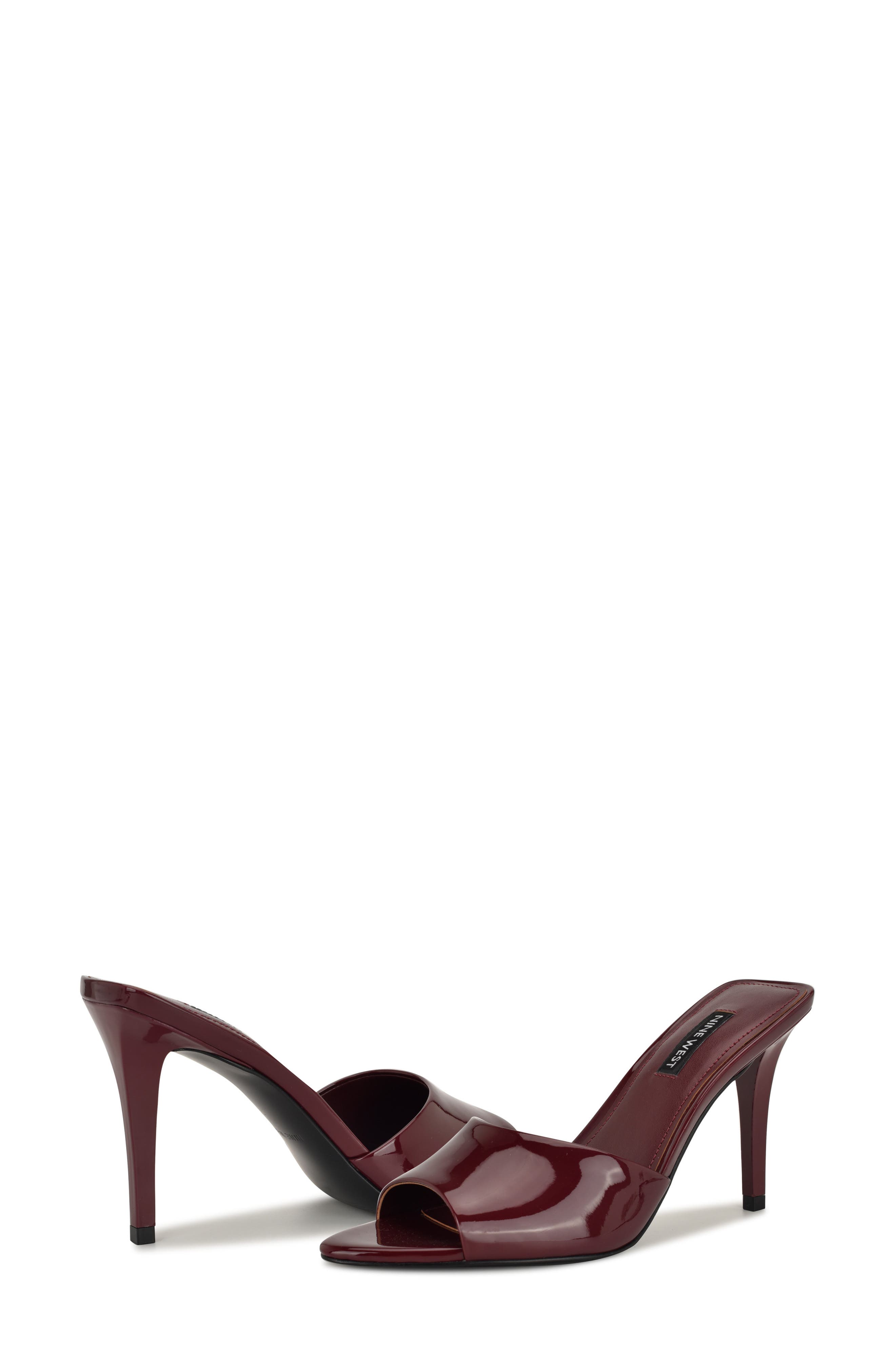 Hather Sandal, Alternate, color, DARK RED