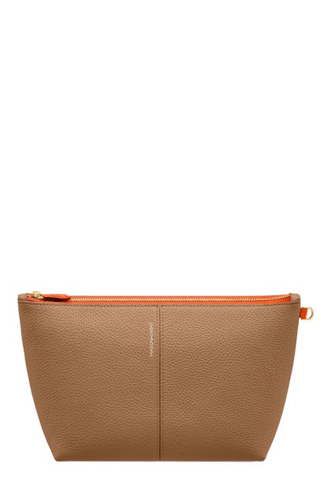 Medium Leather Flaire Pouch