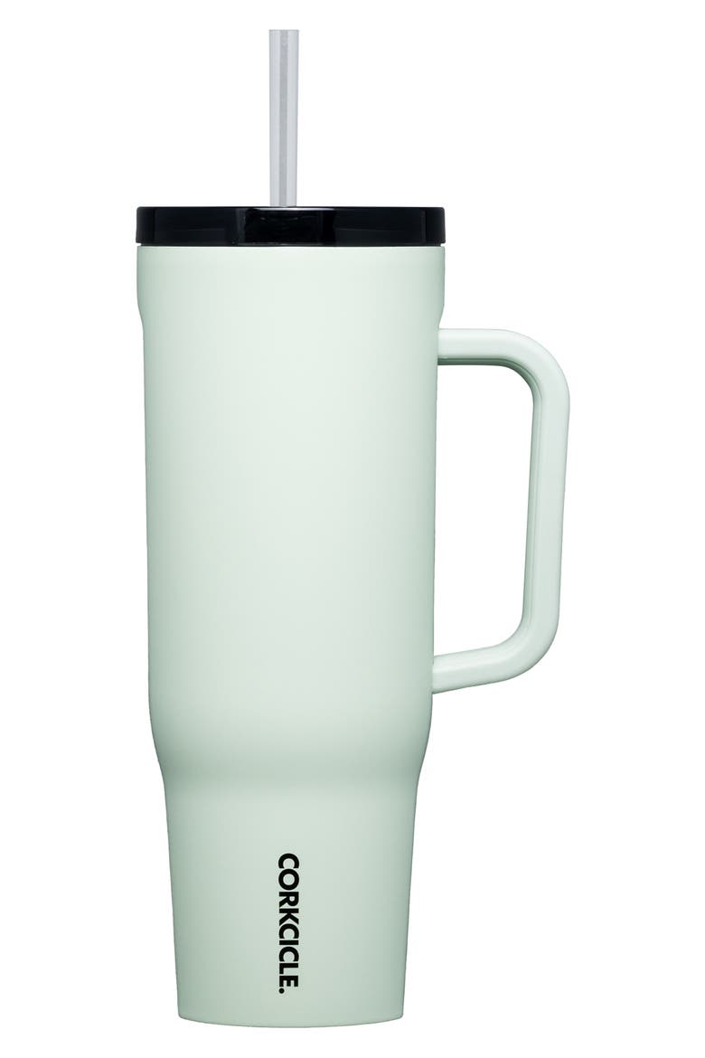 Cruiser 40-Ounce Insulated Tumbler with Handle, Main, color, SAGE MIST