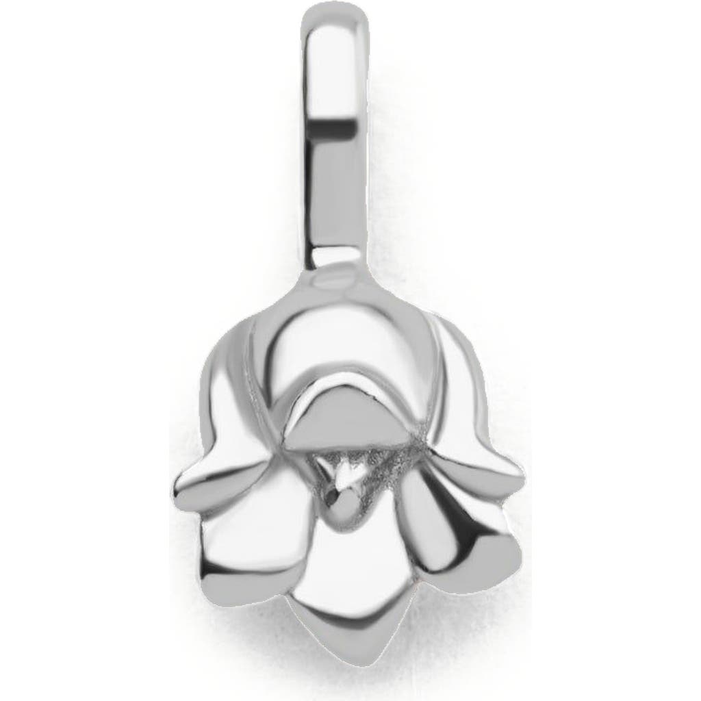 Made By Mary May Birth Flower Charm In Silver