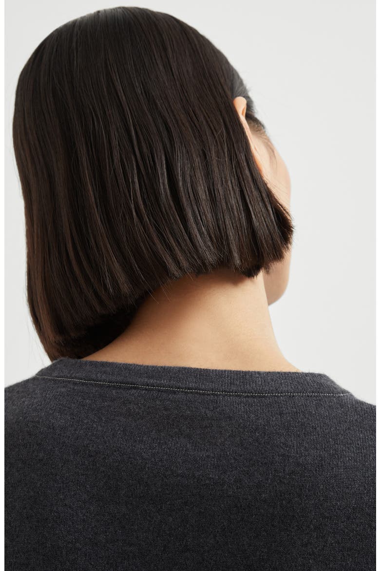 Cashmere sweater, Alternate, color, Lignite Grey