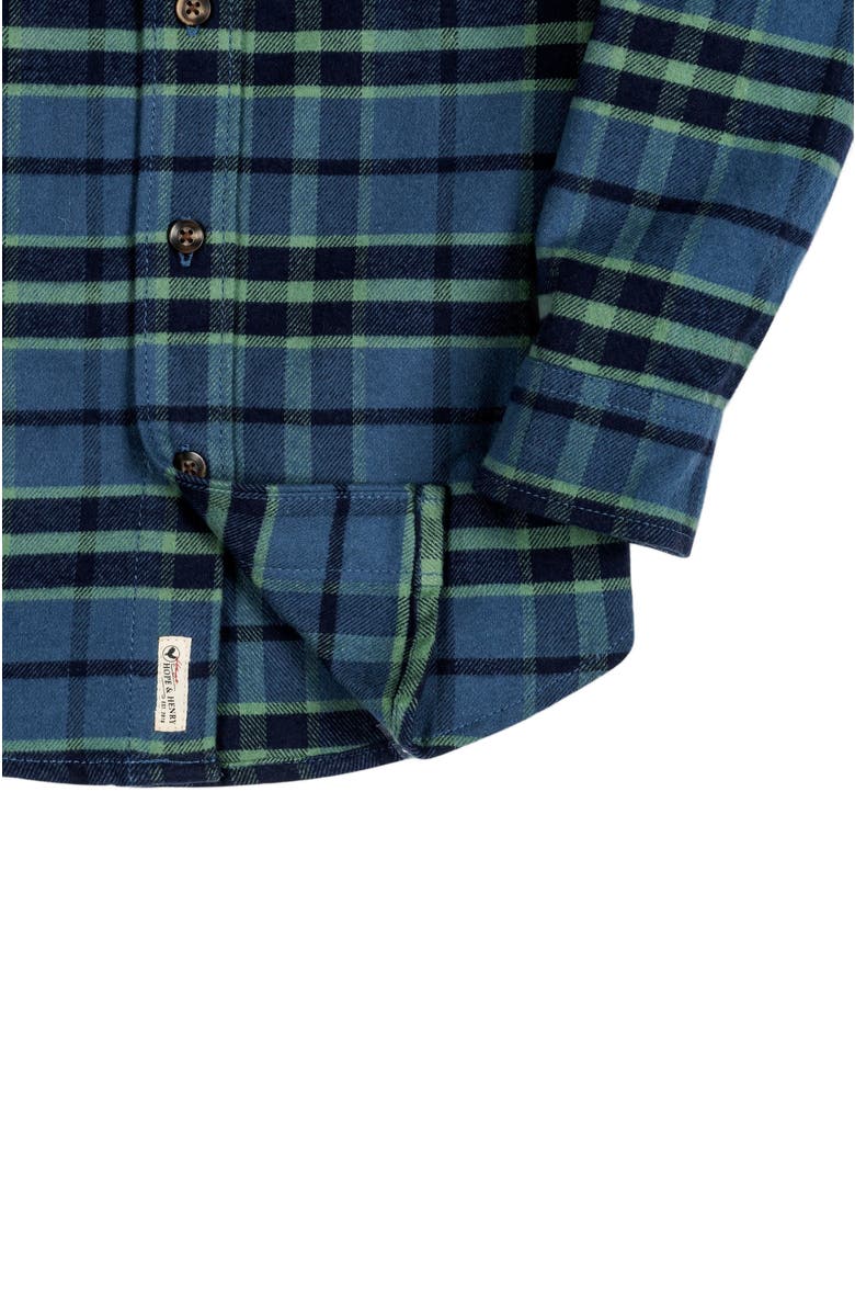 Hope & Henry Boys' Organic Flannel Shirt, Kids, Alternate, color, 