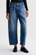 AG Hattie High Waist Ankle Barrel Leg Jeans