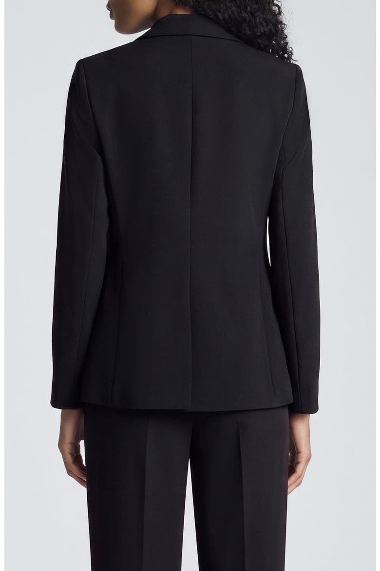 One-Button Blazer, Alternate, color, BLACK