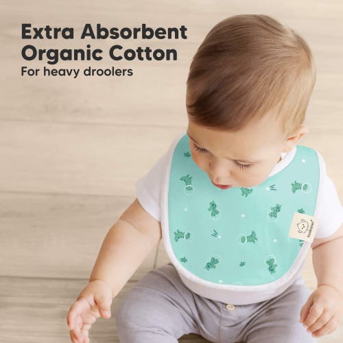KEABABIES KEABABIES 8-PACK BABY DROOL BIBS