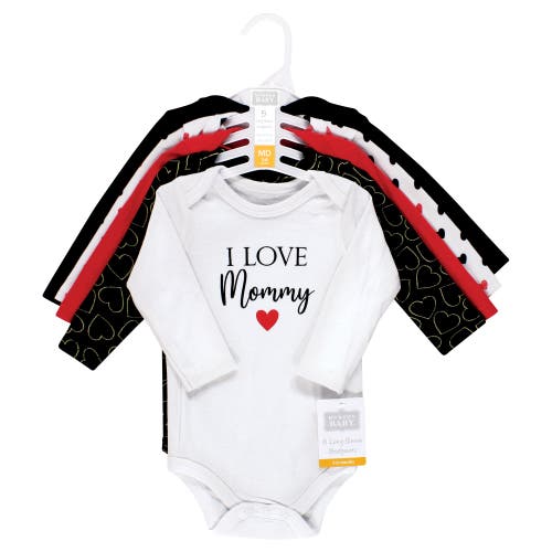 Hudson Baby Essential Long-sleeve Cotton Bodysuit Set