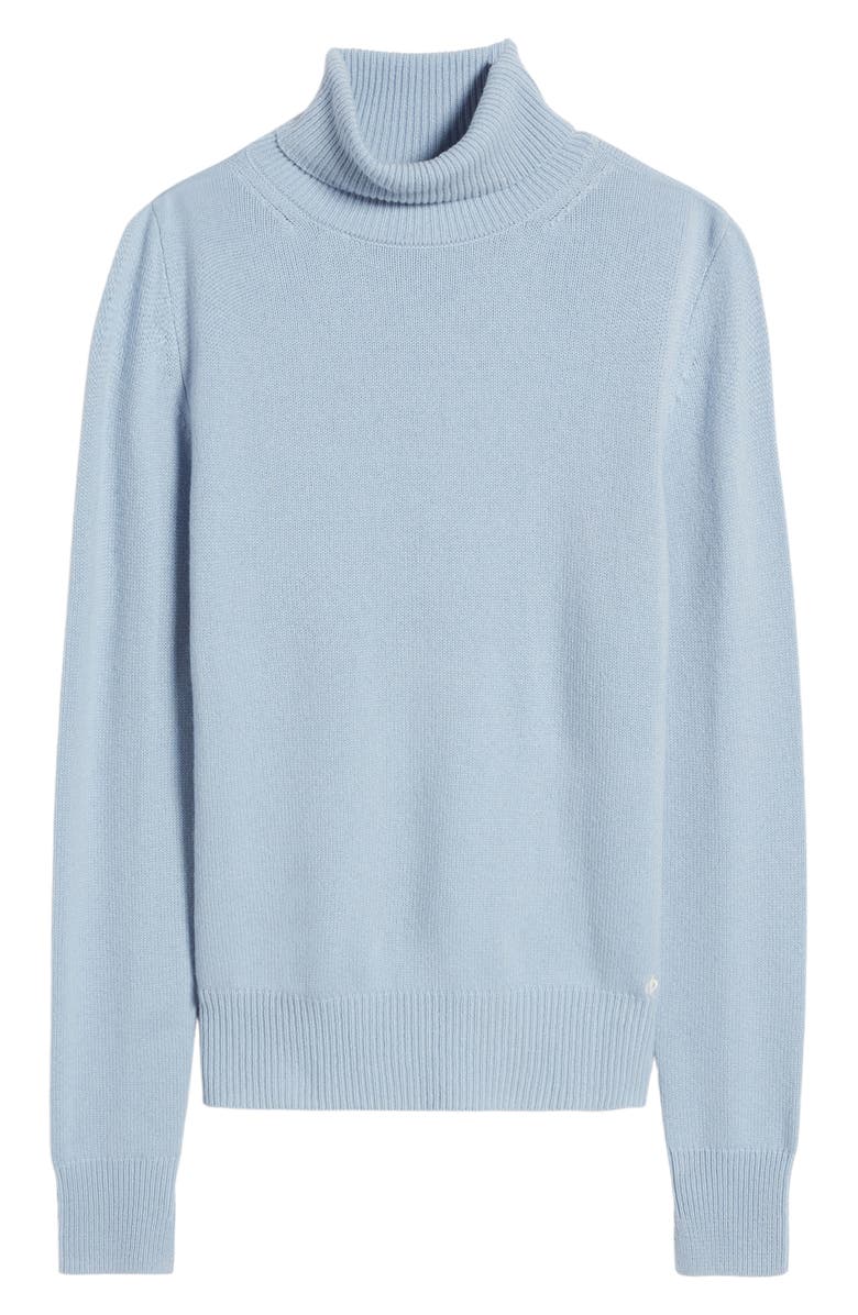 rag & bone Talan Turtleneck Cashmere Sweater, Alternate, color, Ltblue