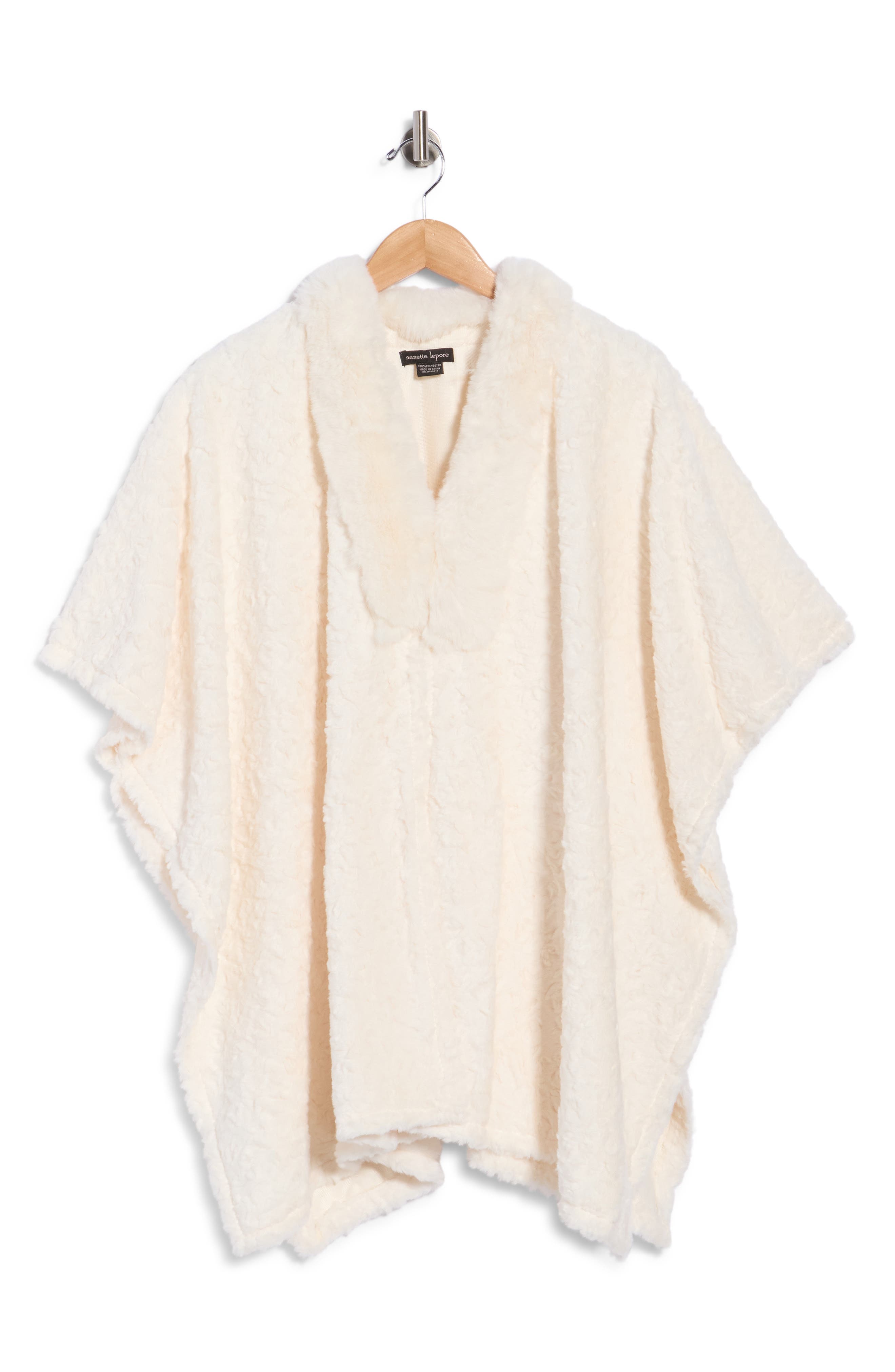 Diamond Pointelle Poncho