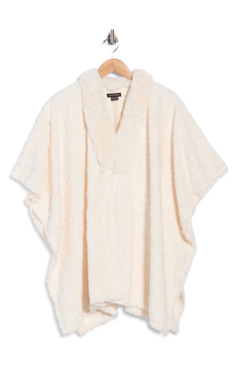 Diamond Pointelle Poncho