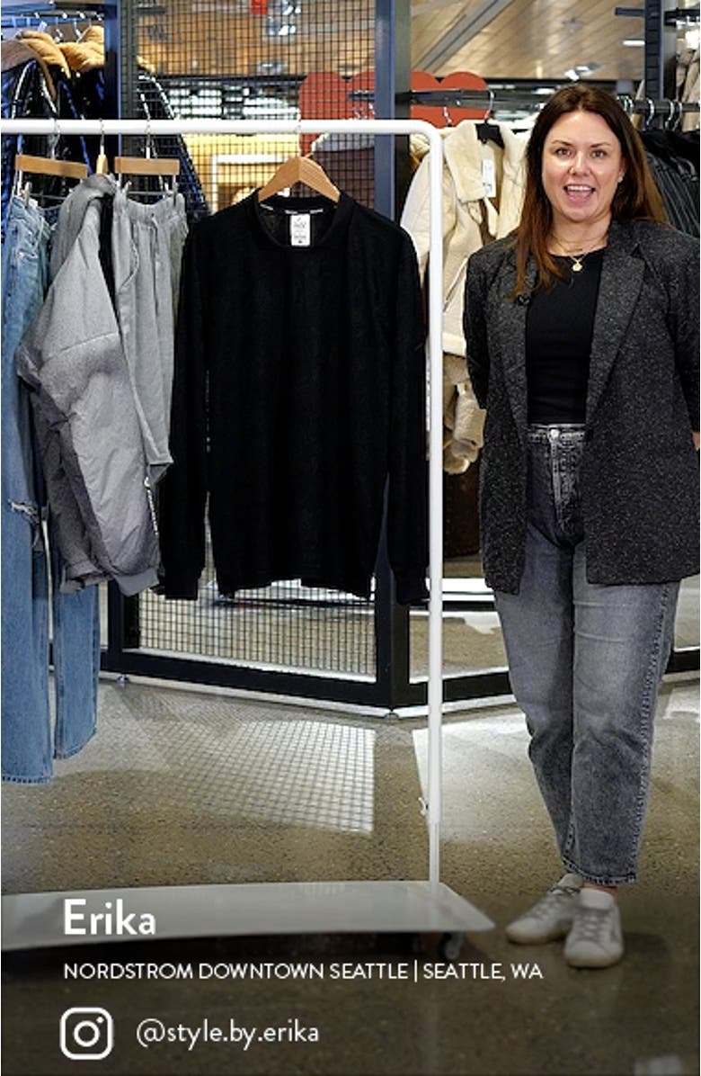 Dri-FIT Tech Pack Floral Jacquard Long Sleeve Polo, sales video thumbnail