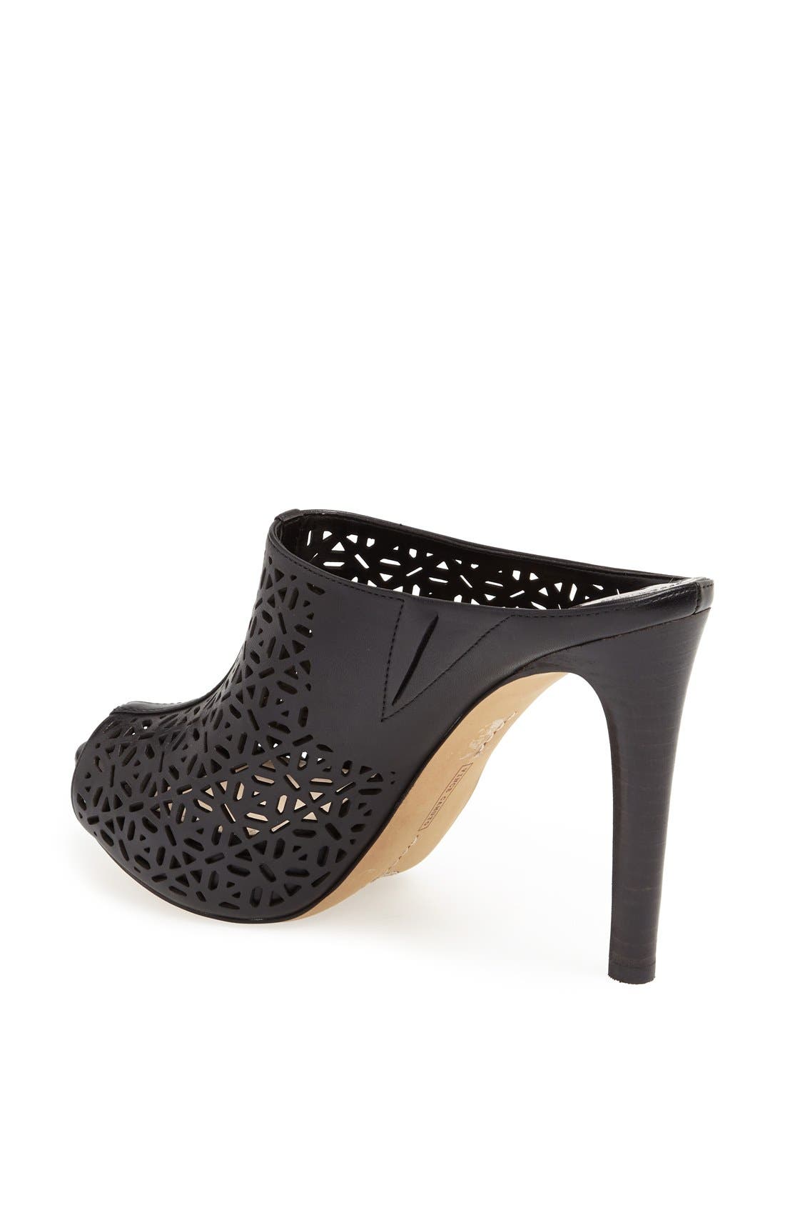 'Jaso' Mule, Alternate, color, BLACK