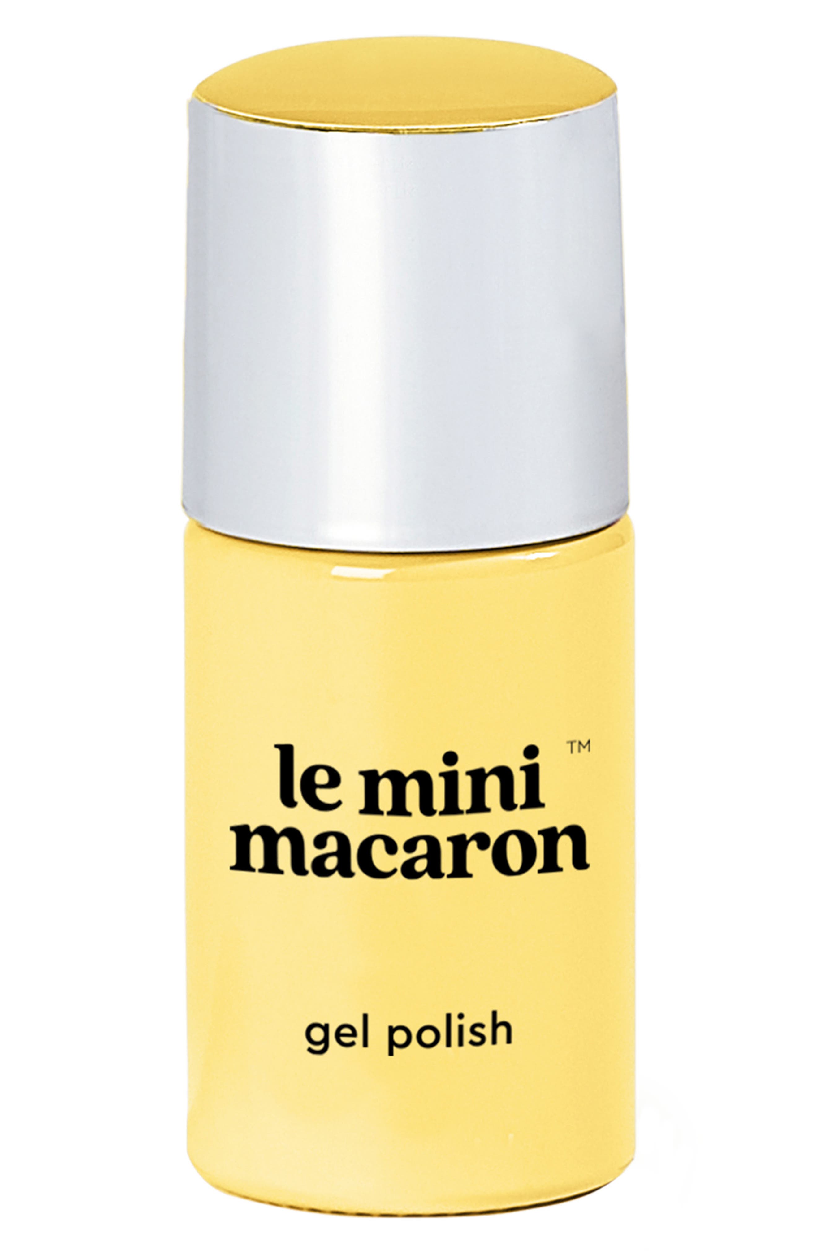 Le Mini Macaron Gel Nail Polish in Limoncello 